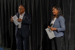 2024 Governor's Workforce Summit (STT): Angel E. Dawson, Jr. (mic)