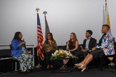 2024 Governor's Workforce Summit (STT): Dr. Hadiya Sewer (mic)